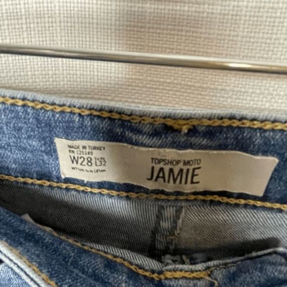Topshop Jamie High Rise Skinny‎ Jeans - Picture 2 of 4